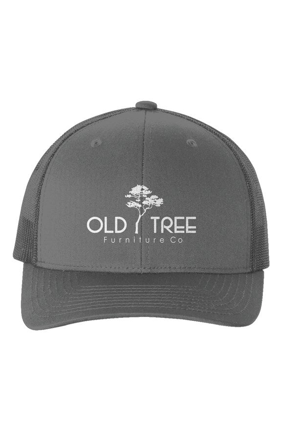 Old Tree Charcoal Retro Trucker Cap
