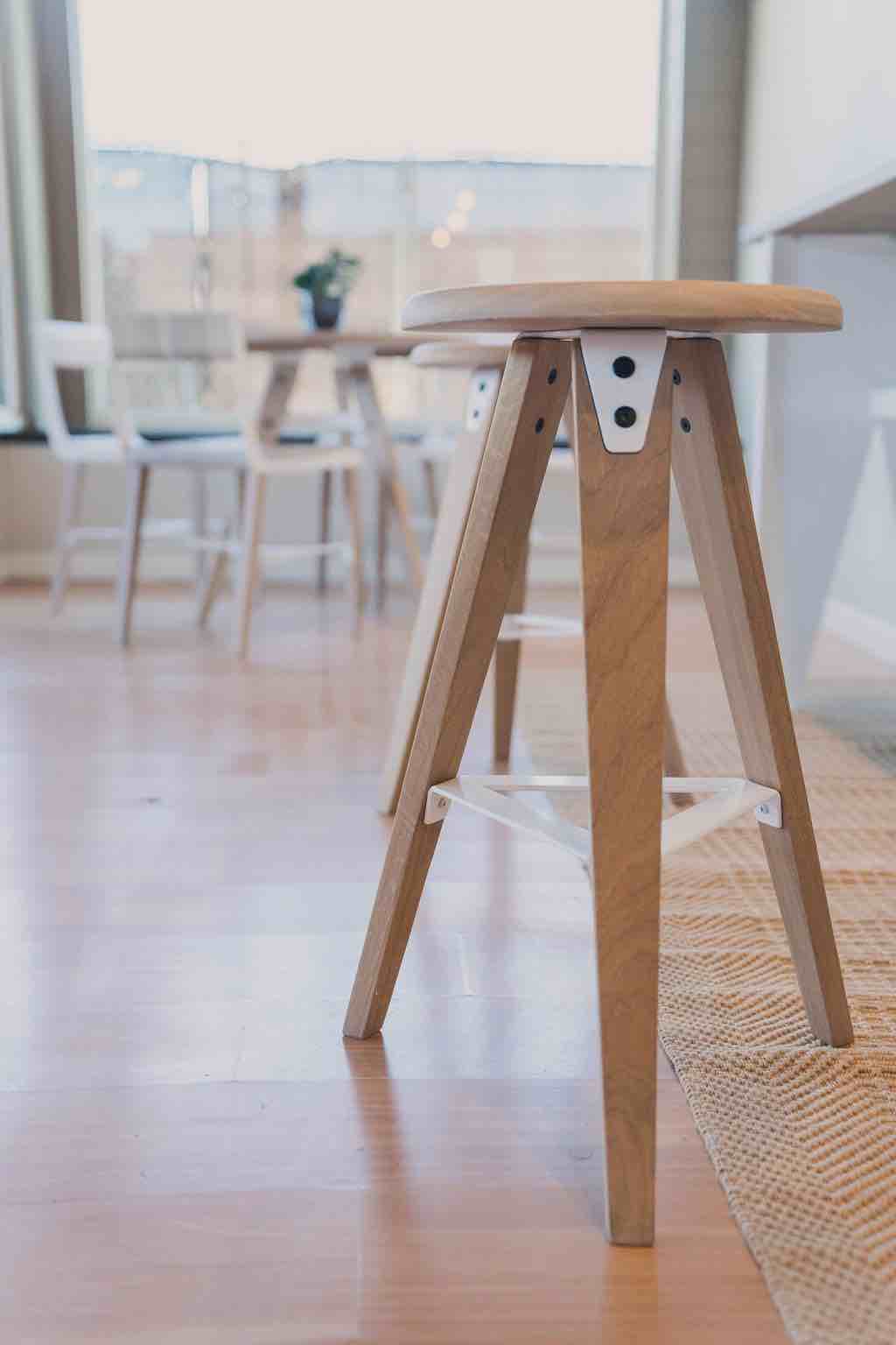 The "Bluebird" Stool