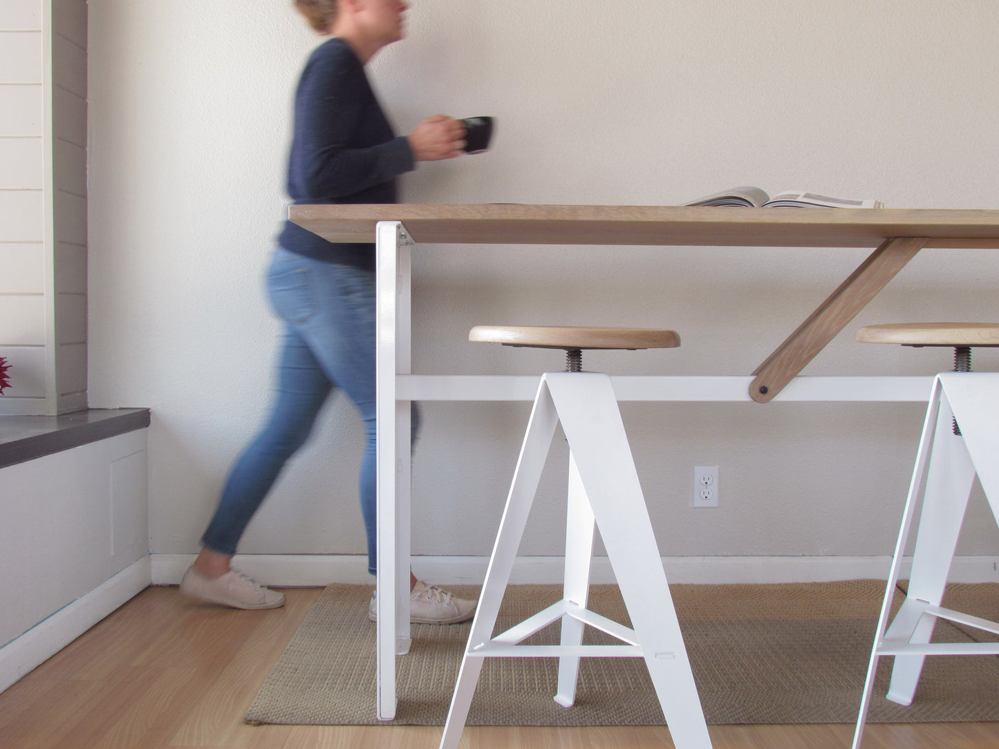 The "Windmill" Stool