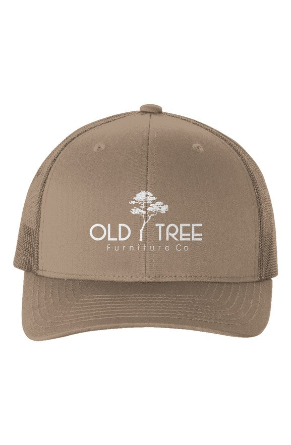 Old Tree Brown Retro Trucker Cap