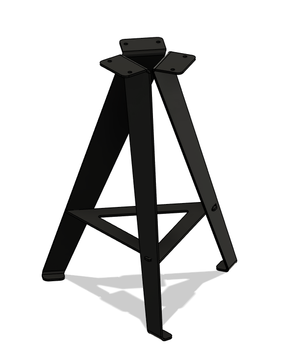 Windmill Stool Leg Set (Legs Only, No Seat)