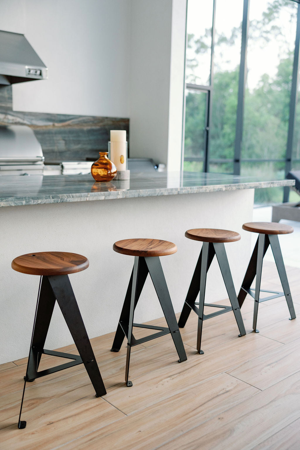Windmill Stool, (Flat Pack) version